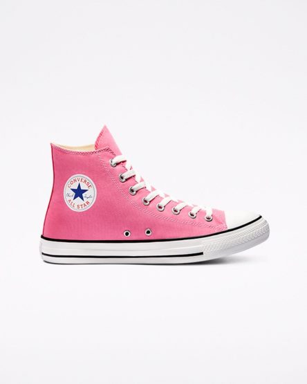 Women's Converse Chuck Taylor All Star Classic High Top Shoes Pink | AU 90C84O